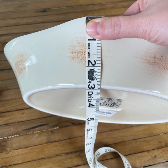 Zrike Everyday Oval Baking Dish Cream 1.5 Quart Stonewear - Picture 5 of 7